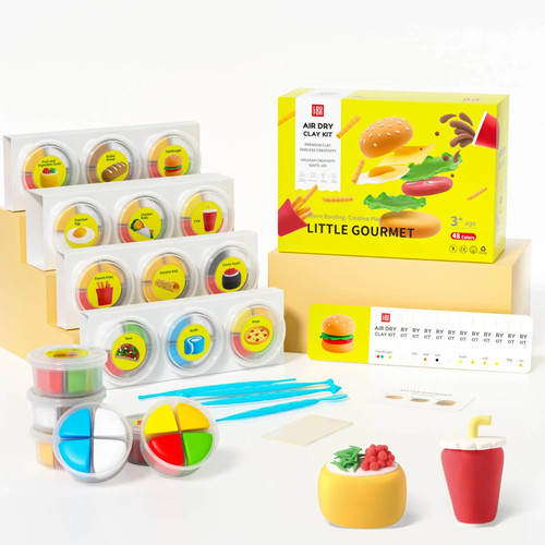 Loufor air dry clay kit - air,