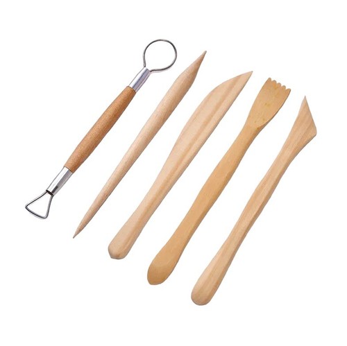 Pottery tools kit polymer - pottery,