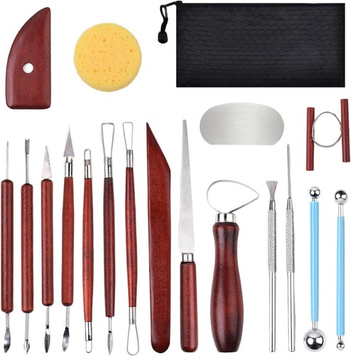 18pcs clay sculpting - 18pcs,