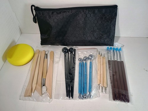 Polymer clay tools pottery - clay,