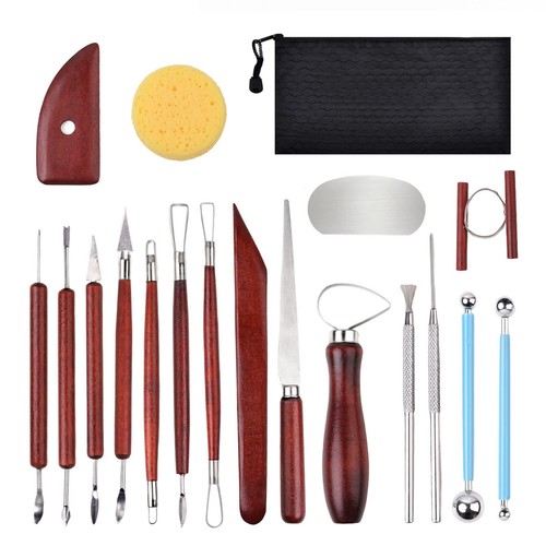18pcs clay sculpting tools - clay,