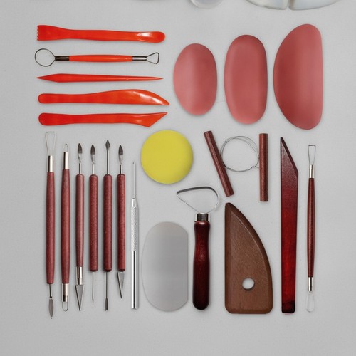 Clay sculpting tools pottery - sculpting, tools,pottery