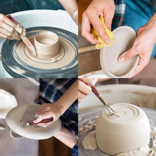 Pottery clay sculpting tools - clay,