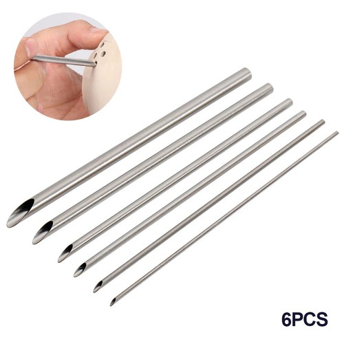 6pcs stainless steel hole - 6pcs,
