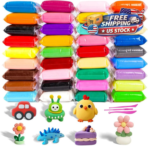 Polymer clay kit colors - clay,