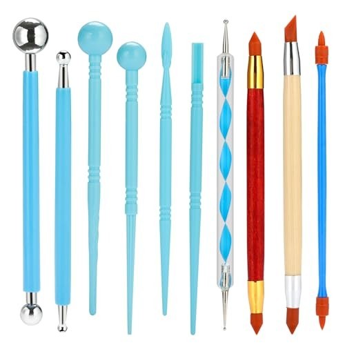 Polymer clay tools set - polymer,