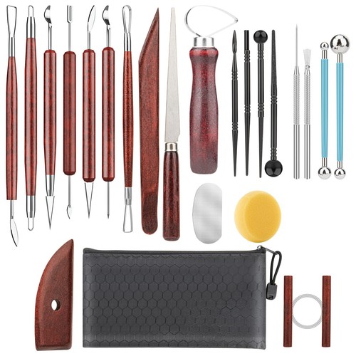 23pcs clay tools set pottery - tools,