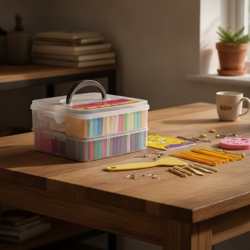 Polymer clay kit - kit, 50